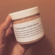 Stardust Pink Himalayan Salt Scrub